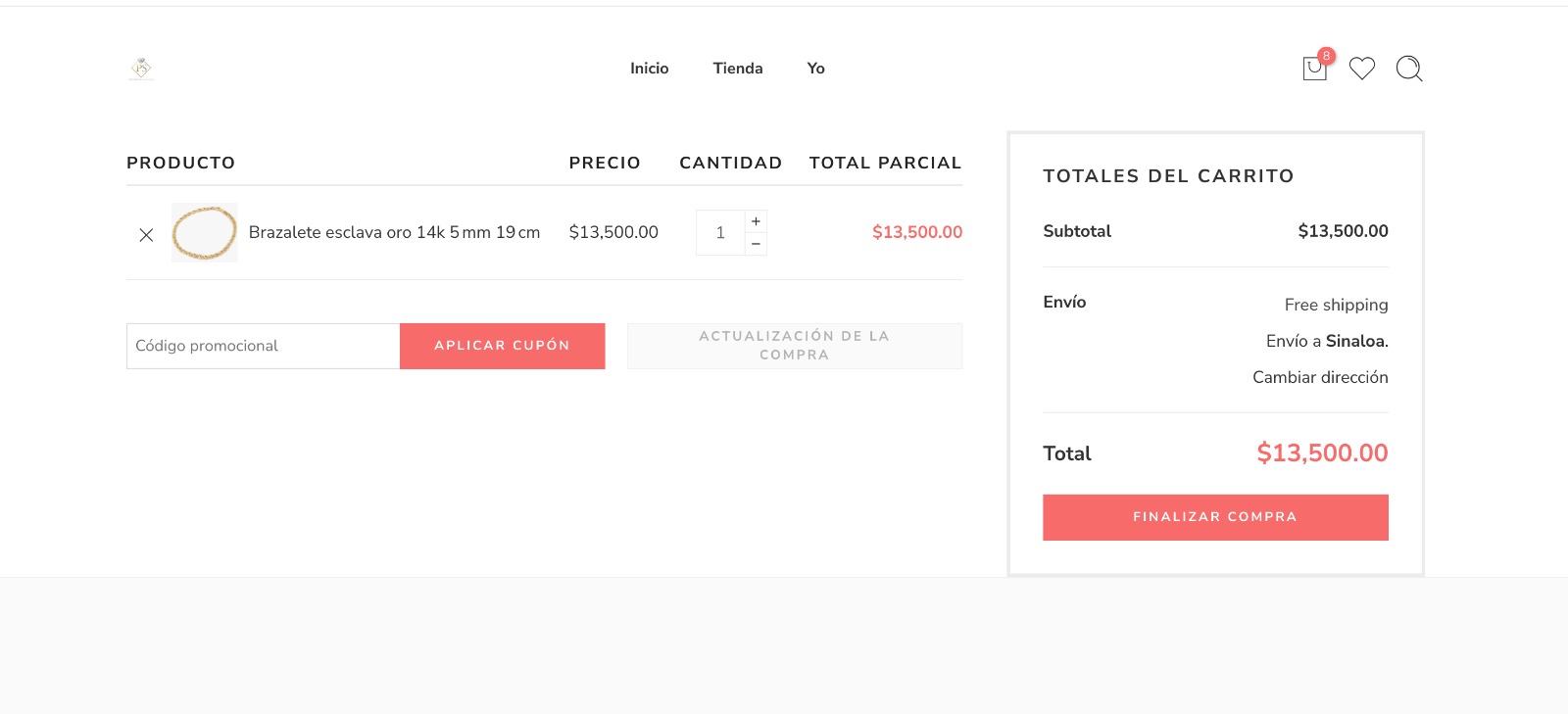 Comercializadora Bloom - Logistics E-commerce